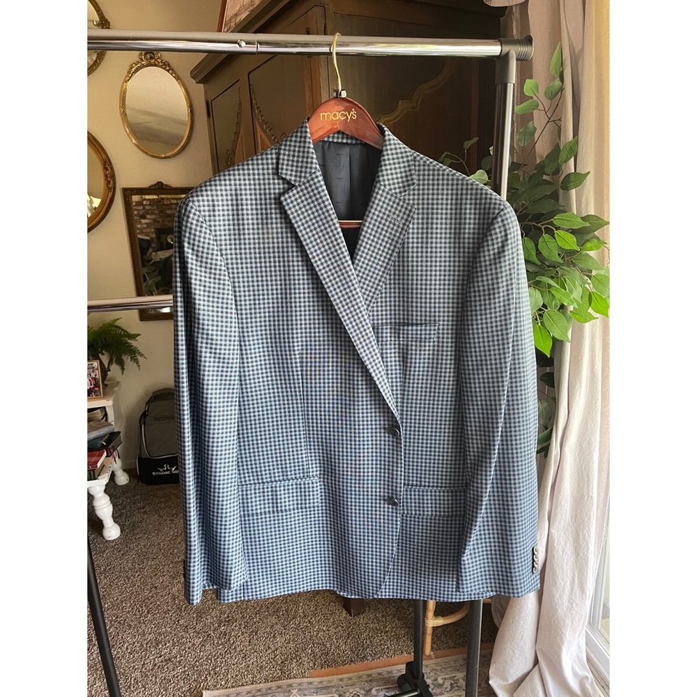 Michael Kors blue sports coat, 48 reg